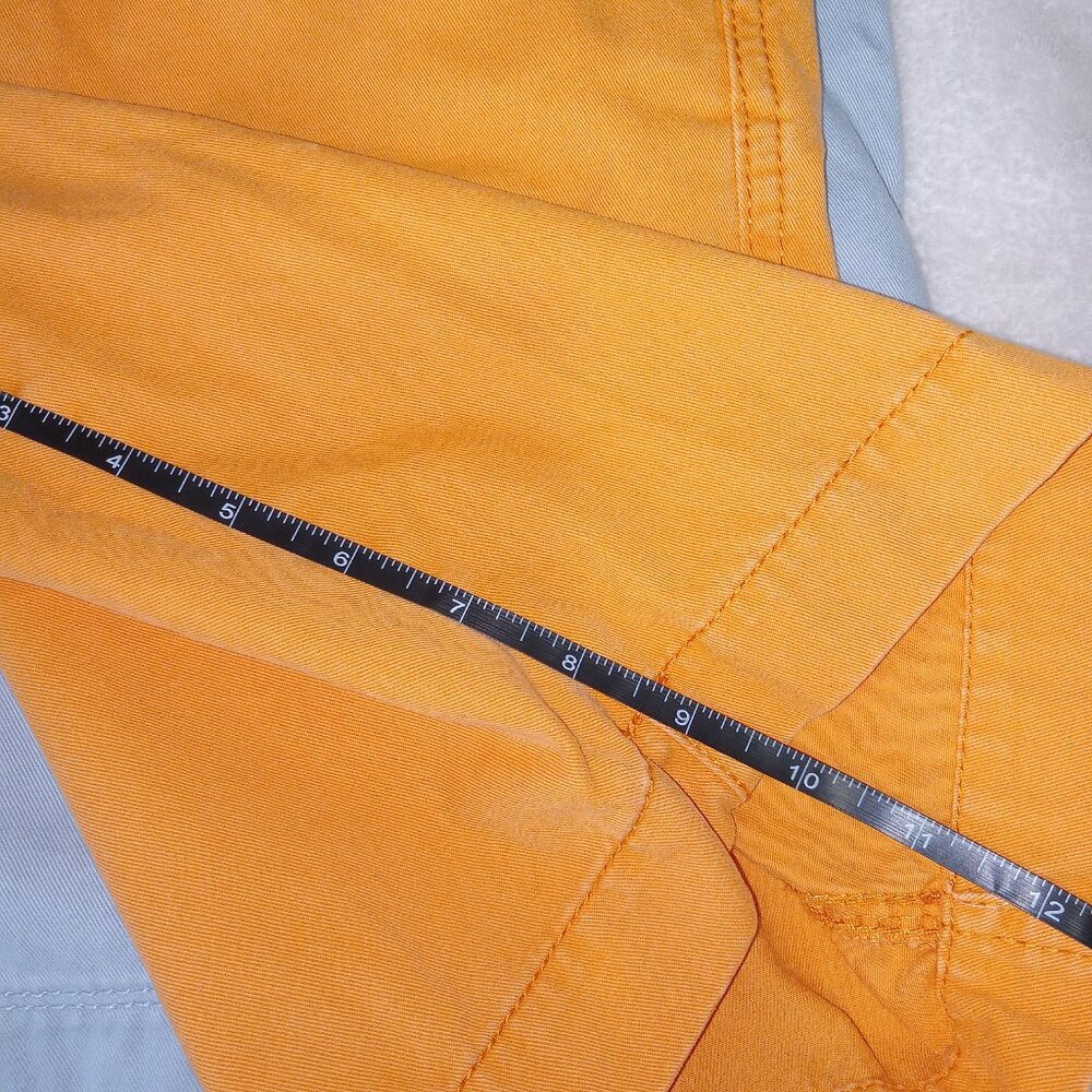 Y2K American Eagle Mens Shorts Lot Size 28 Orange Blue Chino Classic Preppy Golf - Picture 10 of 15
